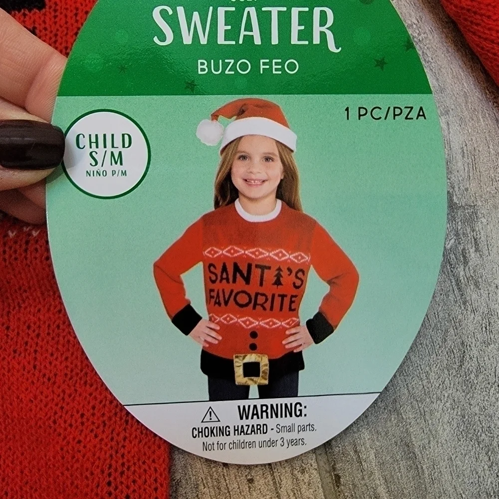 2/$20 NWT Christmas Sweater S/M